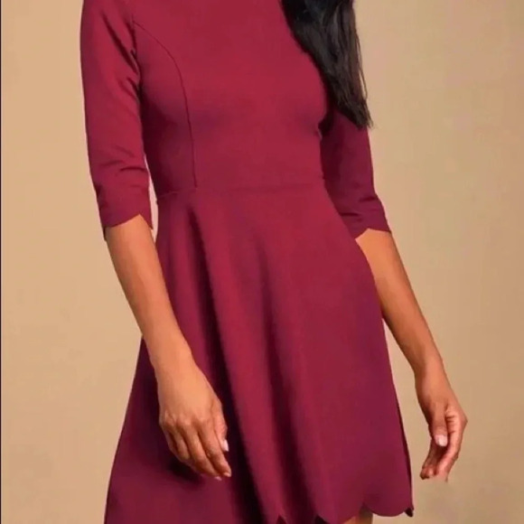 Lulu's Cumulonimbus Clouds Skater Mini Dress XS - Picture 3 of 7